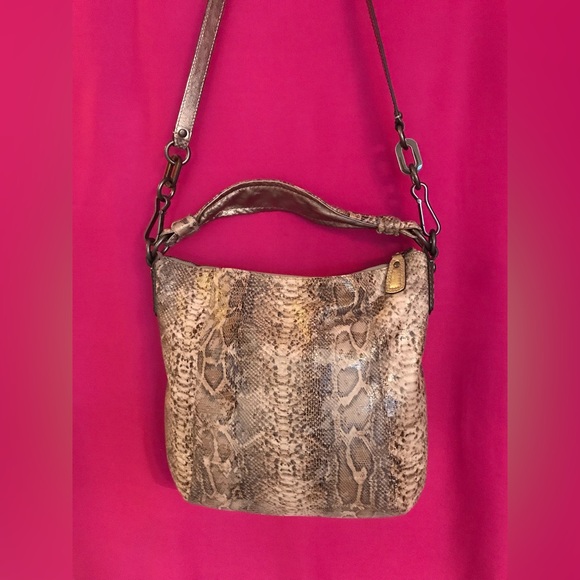 Coach Kristen Python Satchel - Picture 5 of 9